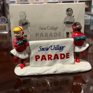 Snow Village “Come Join The Parade”